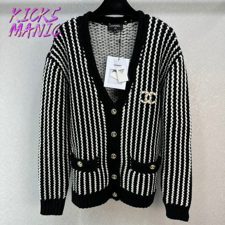 Chanel V-Neck Cardigan Sweater
