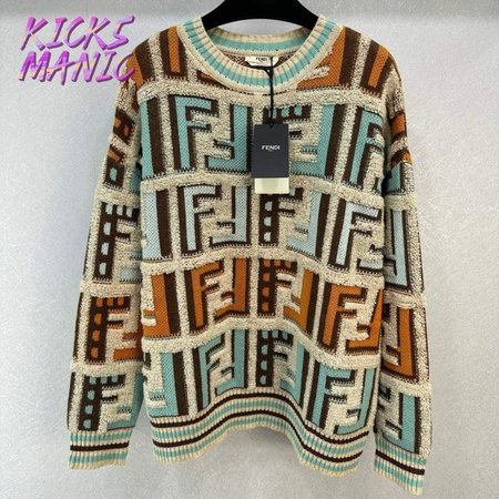 Fendi V-Neck Cardigan Sweater