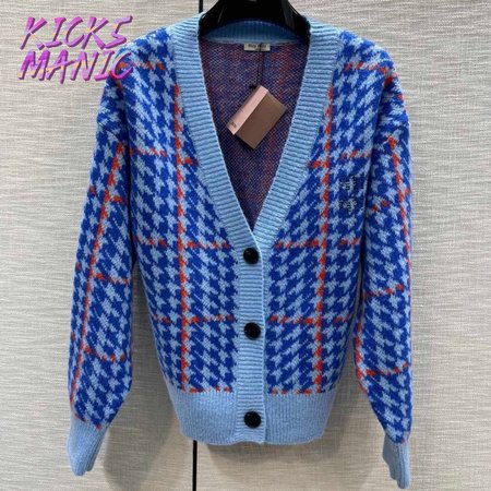 Miu Miu V-Neck Cardigan Sweater