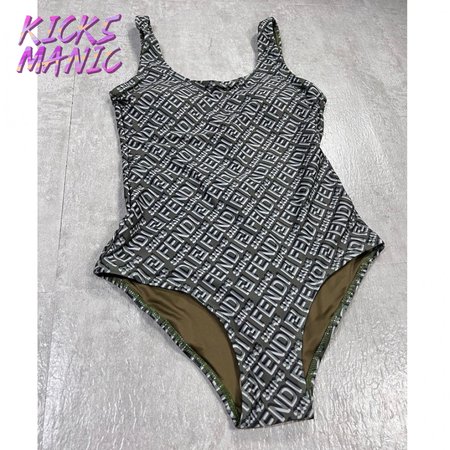 Fendi Black One-Piece Swimsuit