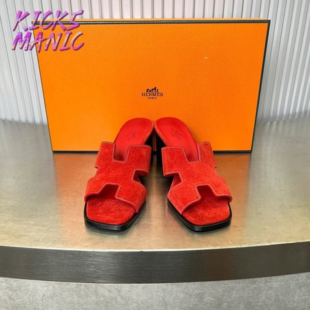 Hermes Red Sandals 35-40