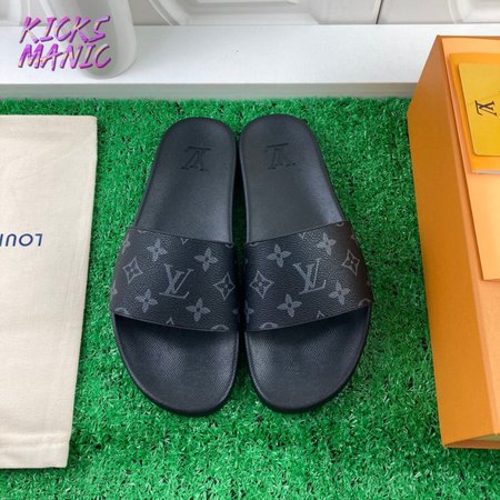 waterfront mule black grey