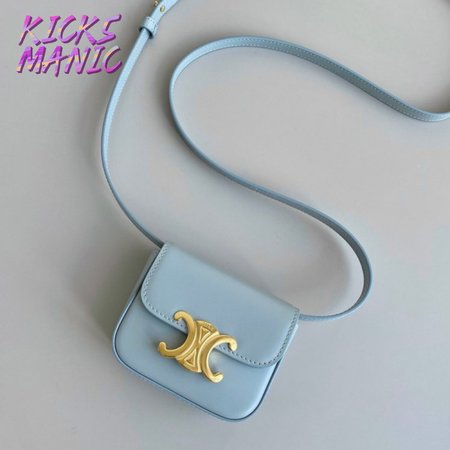 Celine Triomphe In Shiny Calfskin