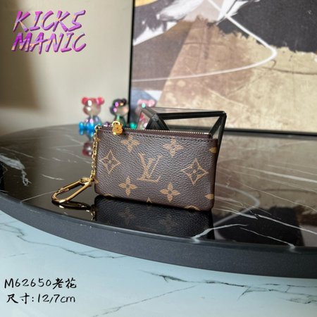 key pouch monogram brown