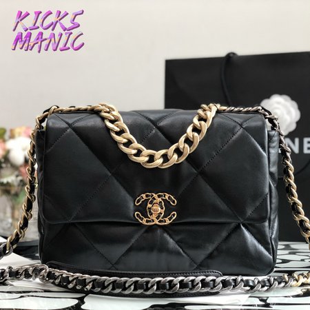 Chanel 19 Handbag Lambskin