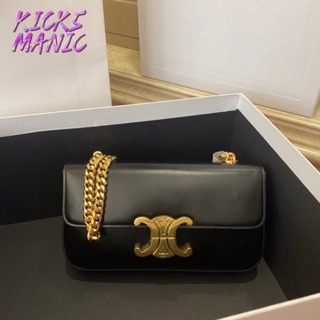 Celine Triomphe Chain Shoulder Bag