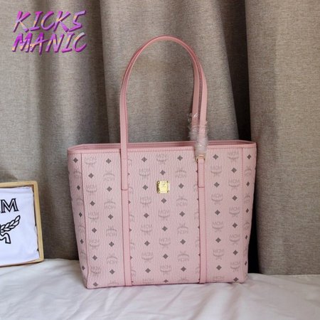MCM Visetos Toni Shopper Tote