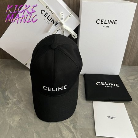 Celine Cotton Baseball Cap