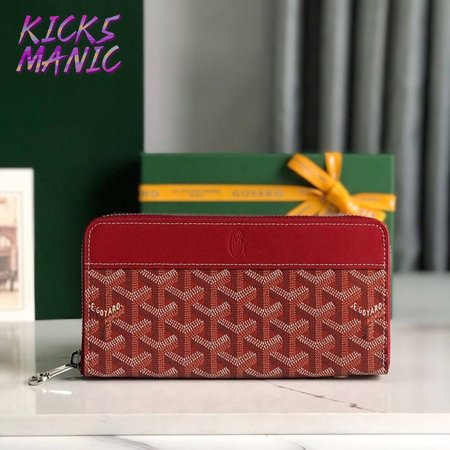 Goyard Matignon Wallet GM Red