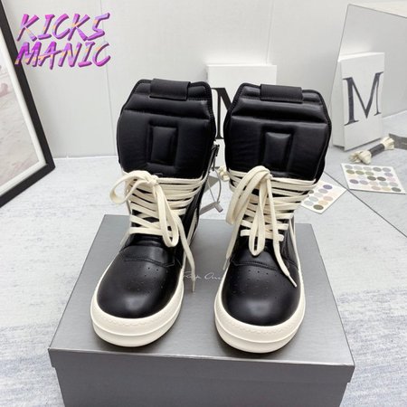 Rick Owens Phlegethon Geobasket Black Milk