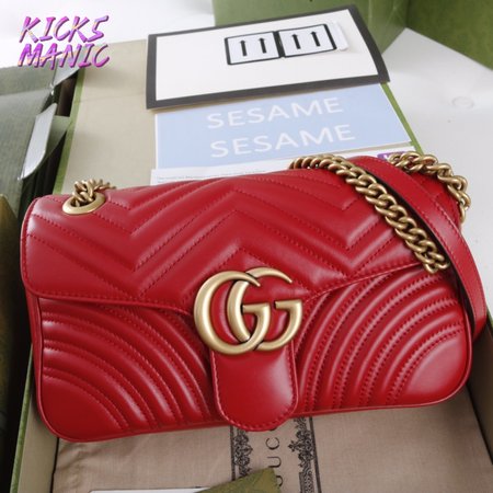 Gucci GG Marmont 443497 Red