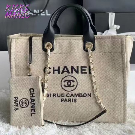 Chanel Deauville Tote MM Bag