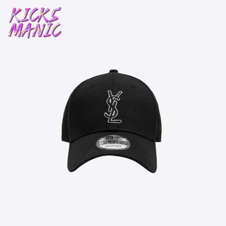 YSL New Era Cassandre Cap In Canvas