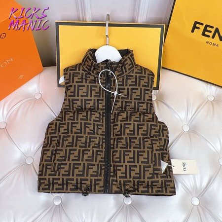 Fendi Brown Vest S-3XL