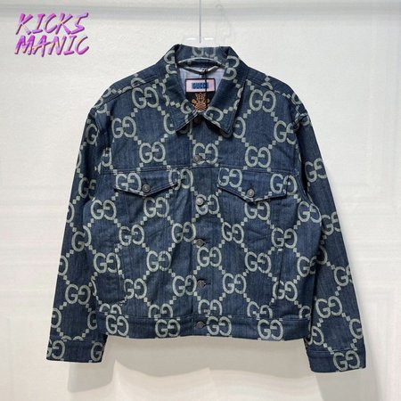 Gucci Jumbo GG Denim Jacket S-XL