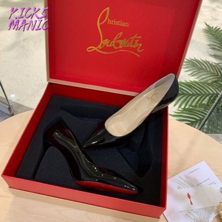 Christian Louboutin Kate 85mm Pumps Patent Calf Black 35-39