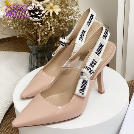 Dior J'Adior Slingback Pump Nude Patent Calfskin 35-39