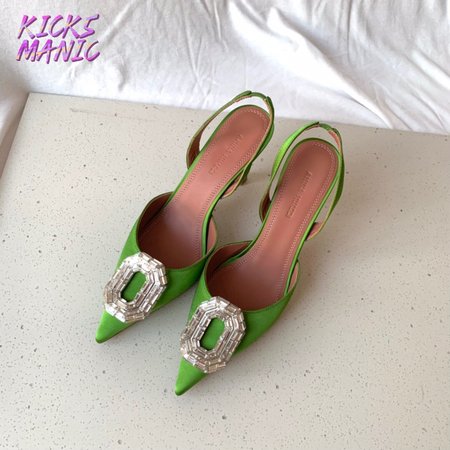 Amina Muaddi Scarpe Con Tacco 35-39